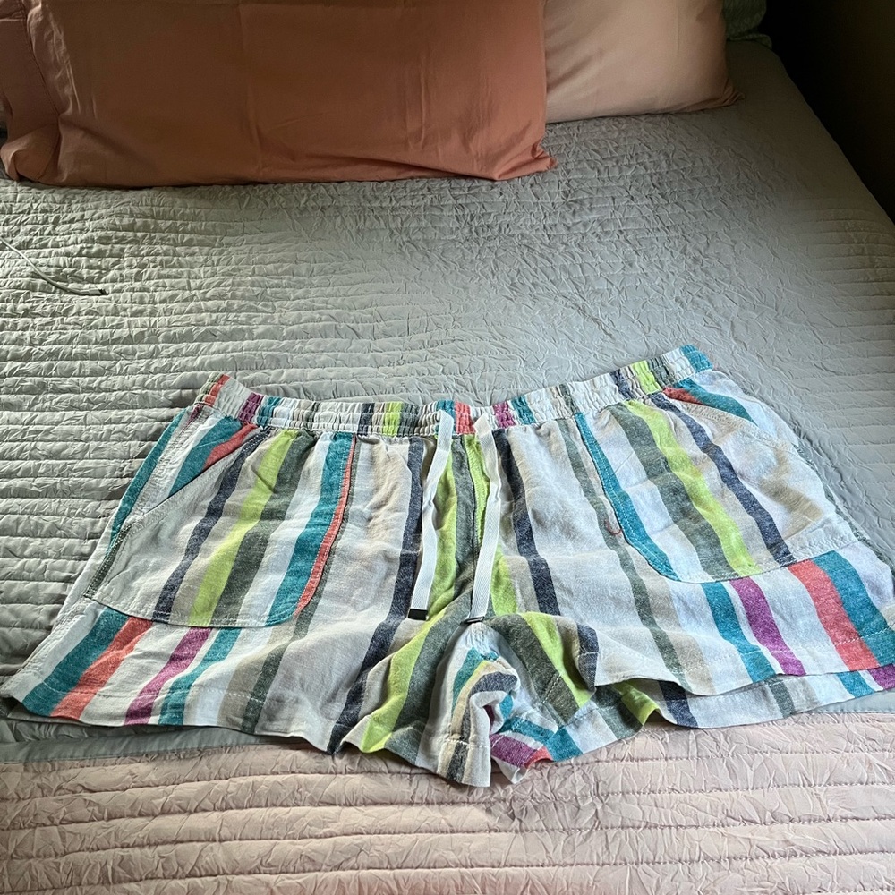 Multi-color shorts, size 2X from Walmart